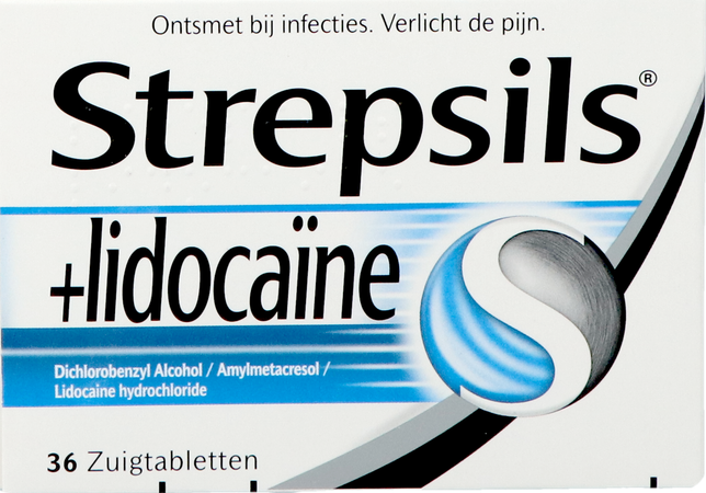 Strepsils + Lidocaine Past 36 2