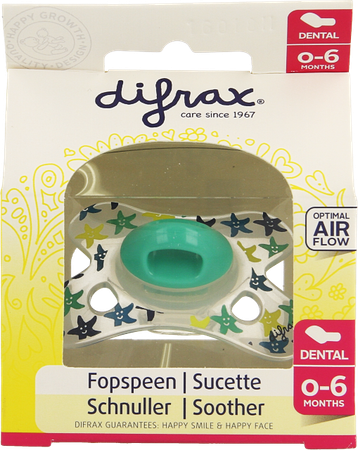 Difrax Sucette Silicone Mini-dental Boy 0-6m 799 2
