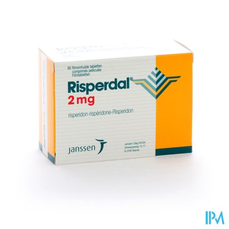 Risperdal Comp Pell 60 X 2mg