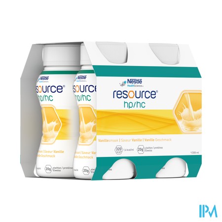Resource Hp Hc Vanille Fles 4x200ml