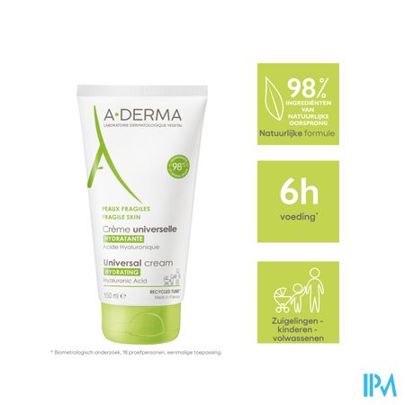 Aderma Indisp.universele Creme 150ml 4
