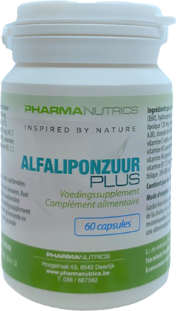 Alfa Liponzuur Plus V-caps 60 Pharmanutrics 2