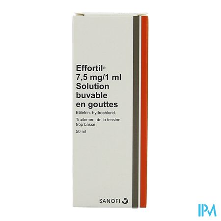 Effortil Gutt. 50g 0,75 % 3