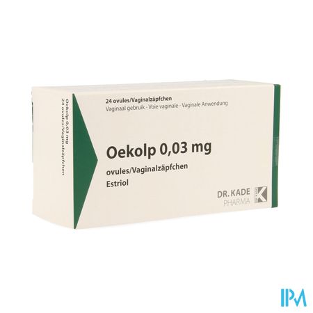 Oekolp 0,03mg Ovules Estriol 24