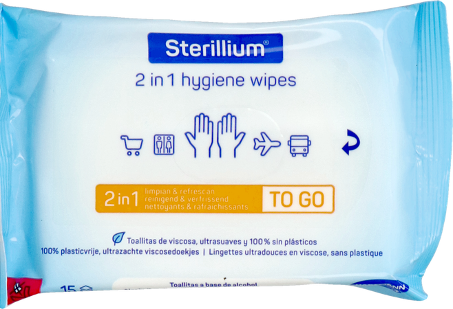 Sterillium 2en1 Lingettes 15 1