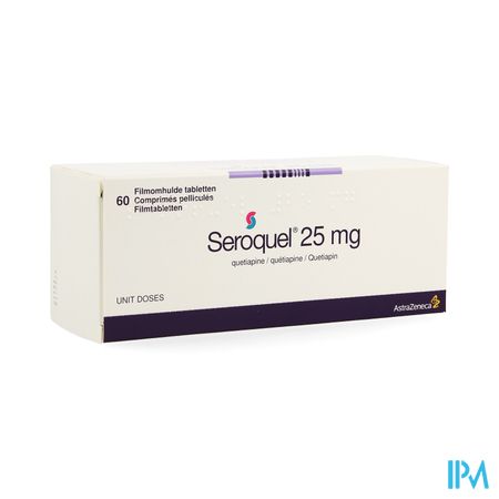 Seroquel 60 Tabl 25mg Ud