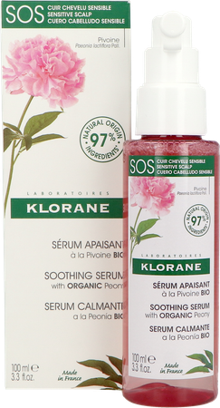 Klorane Capil. Sos Serum Pioenroos Bio 100ml 3
