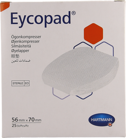 Eycopad 56x70mm St. 25 P/s 2