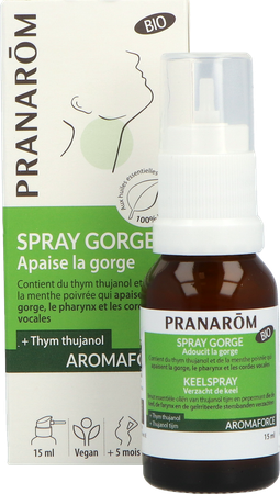 Pranarom Aromaforce Bio Spray Gorge Apaisant 15ml 5