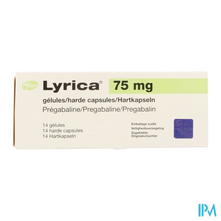 Lyrica 75mg Harde Caps 14 X 75mg 4