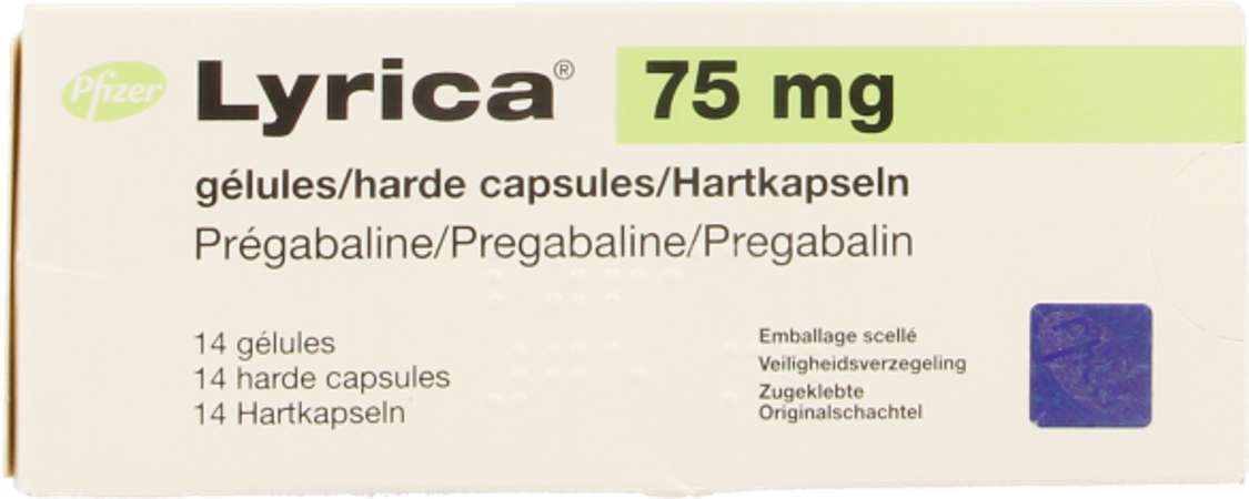 Lyrica 75mg Harde Caps 14 X 75mg 4