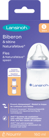 Lansinoh Zuigfles Natural Wave 160ml 3