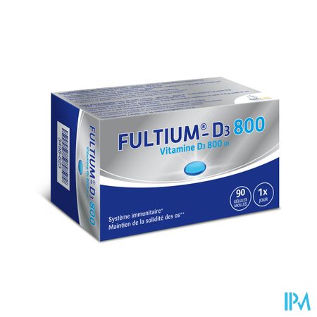 Fultium D3 800 Caps Molles  90