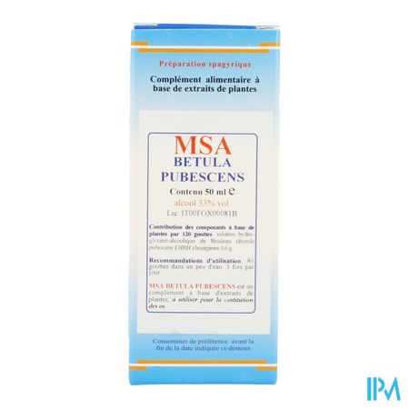 Herboplanet Betula Pubescens Msa Mac.druppels 50ml 3