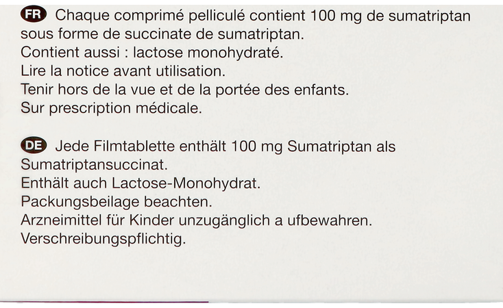 Sumatriptan Viatris 100mg Comp Pell 24 5