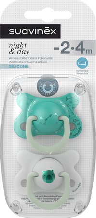 Suavinex Basic Speen Silic.phys.2-4m N&d Bear Gr 1