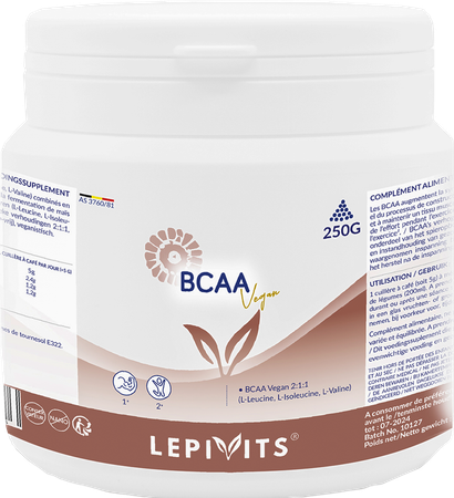 Bcaa Vegan Pdr 250g Lepivits