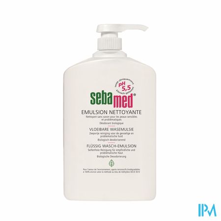 Sebamed Zeepvrije Wasemulsie Pomp Fl 1000ml