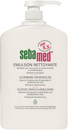 Sebamed Zeepvrije Wasemulsie Pomp Fl 1000ml 1