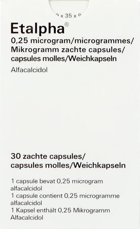 Etalpha Caps 30 X 0,25mcg 2