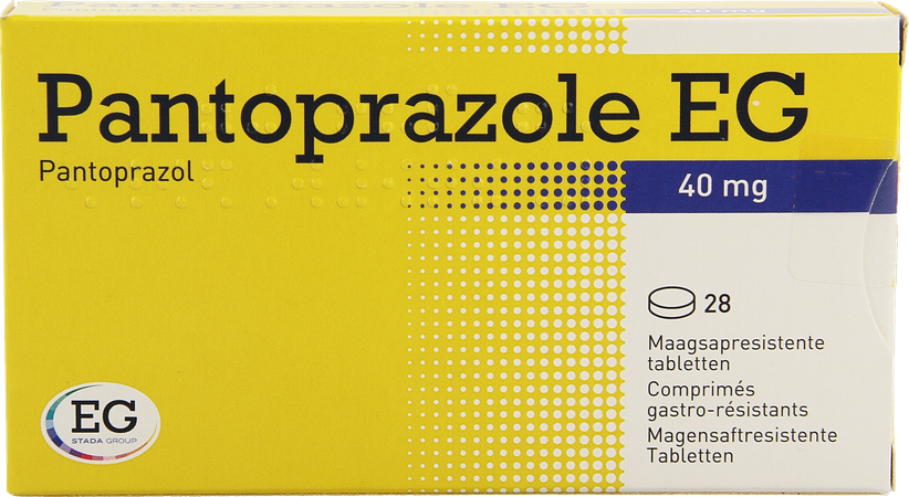 Pantoprazole EG 40Mg Maagsapresist.Tabl Blist 28 1