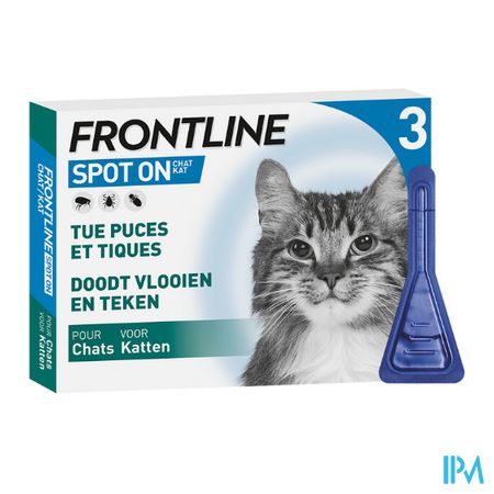 Frontline Spot On Kat Pipet 3x0,50ml 1