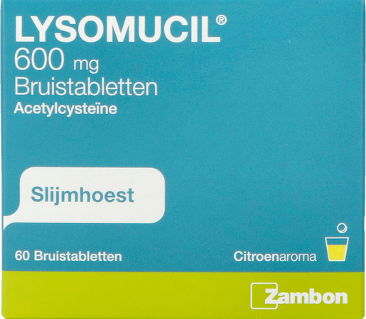 Lysomucil 600 Bruistabl. 60 X 600mg 4