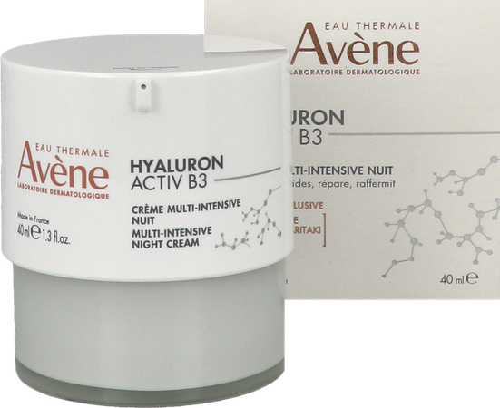 Avene Hyaluron Activ B3 Cr Regen. A/ride Nuit 40ml 9