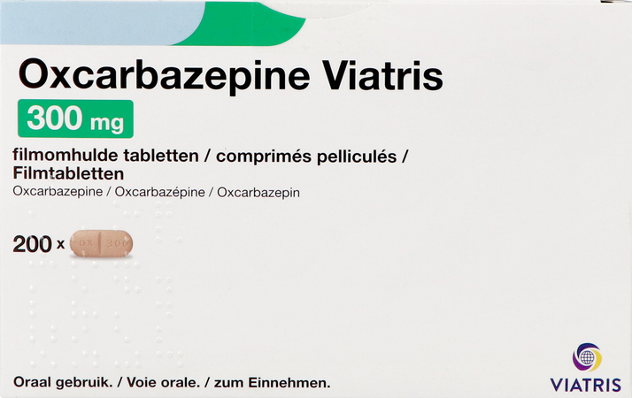 Oxcarbazepine Viatris 300mg Comp Pell 200 2