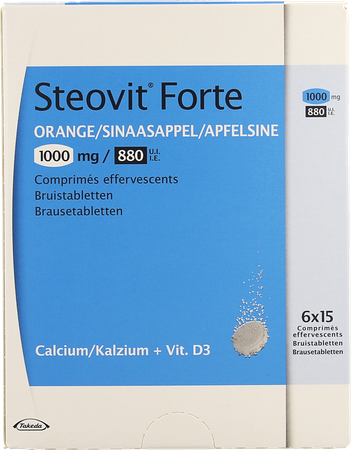 Steovit D3 1000mg/880ie Bruistabl 90 2