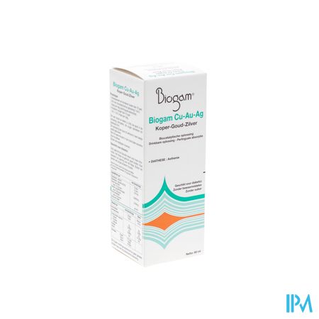 Biogam Cu-au-ag Fl 60ml