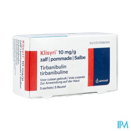 Klisyri 10mg/g Zalf Zakje 5