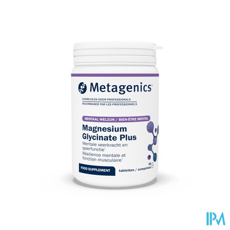 Magnesium Glycinate+ Pot Tabl 90 6872 Metagenics