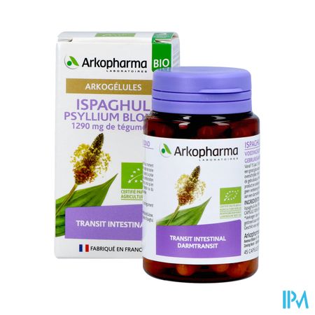 Arkogelules Ispaghul Psyllium Blond Bio Caps 45 21