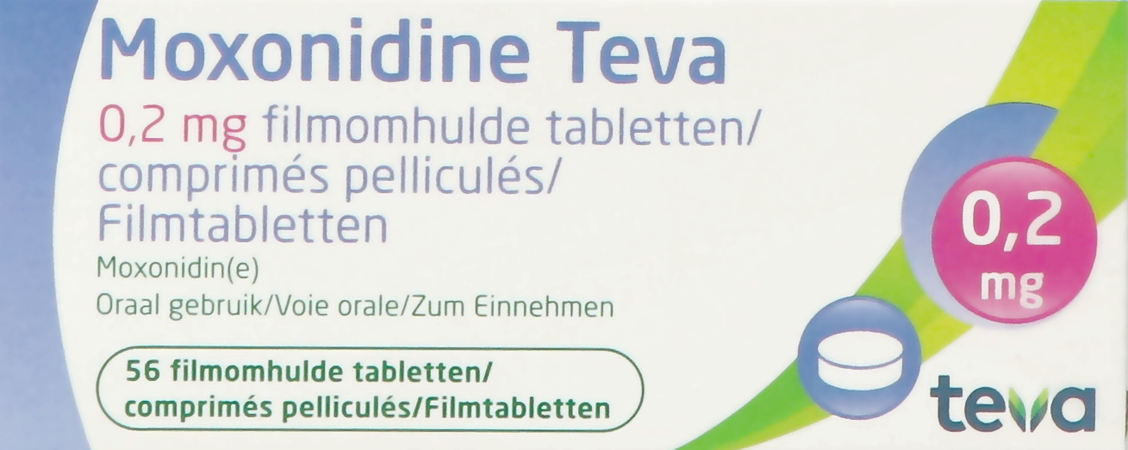 Moxonidine Teva Comp 56 X 0,2mg 3
