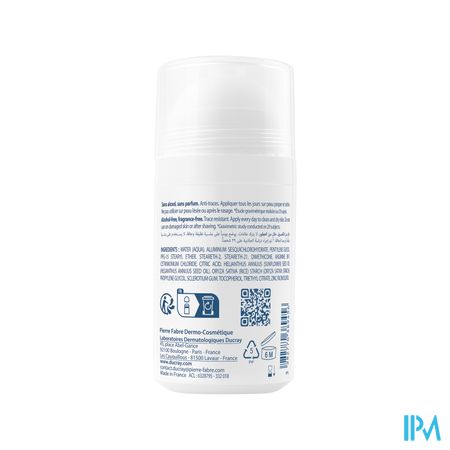 Ducray Hidrosis Control Roll-on 40ml Nf 3