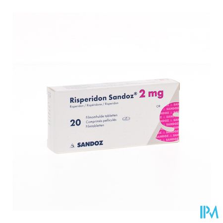 Risperidon Sandoz Comp Pell 20 X 2mg