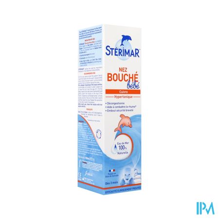 Sterimar Bebe Hypertonique Spray Nasal 100ml