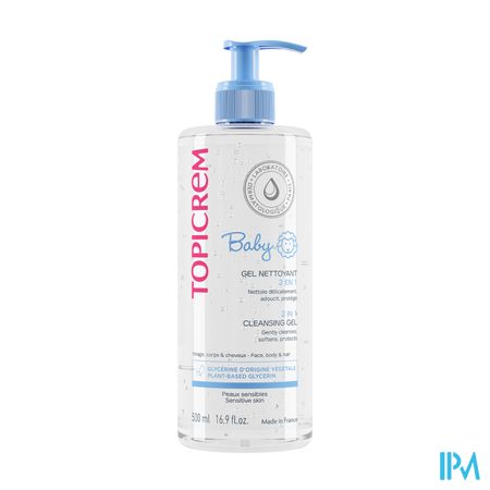 Topicrem Baby Gel Nettoyant 2en1 Fl 500ml