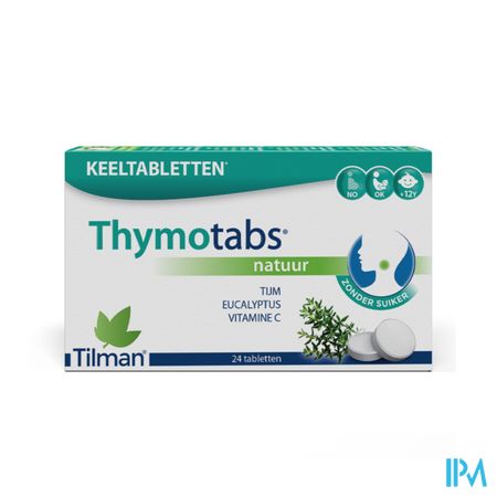 Thymo Tabs Natuur Zuigtabl 24