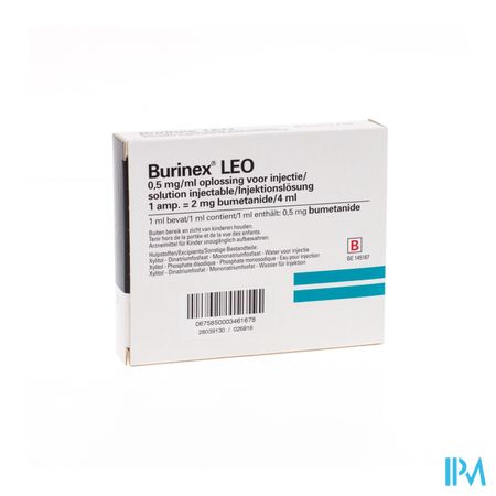 Burinex Amp 5 X 2mg/4ml