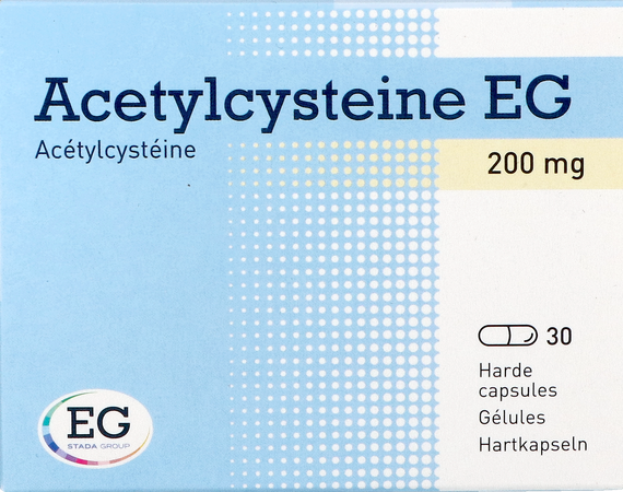 Acetylcysteine EG Caps  30 X 200 Mg 1