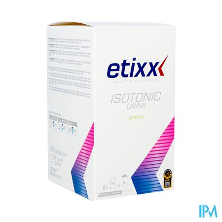 Etixx Isotonic Lemon Pdr 8x35g