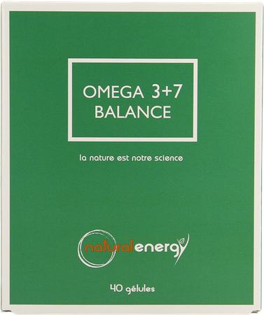 Natural Energy Omega 3+7 Balance Caps 40 6