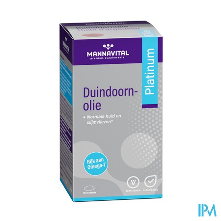 Mannavital Duindoornolie Platinum 111g