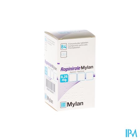 Ropinirole Viatris 0,25mg Comp Pell 84 1