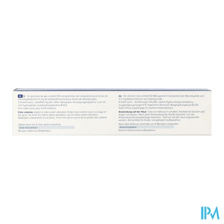 Crysalis 50mcg 0,5mg/g Gel Tube 60g 5