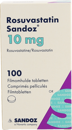 Rosuvastatin Sandoz 10mg Filmomh Tabl 100 Hdpe 3