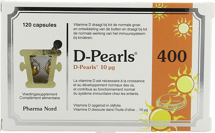 D-pearls 400 Caps 120 1