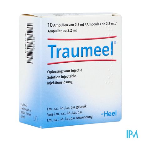 Traumeel S Amp 10x2,2ml Heel